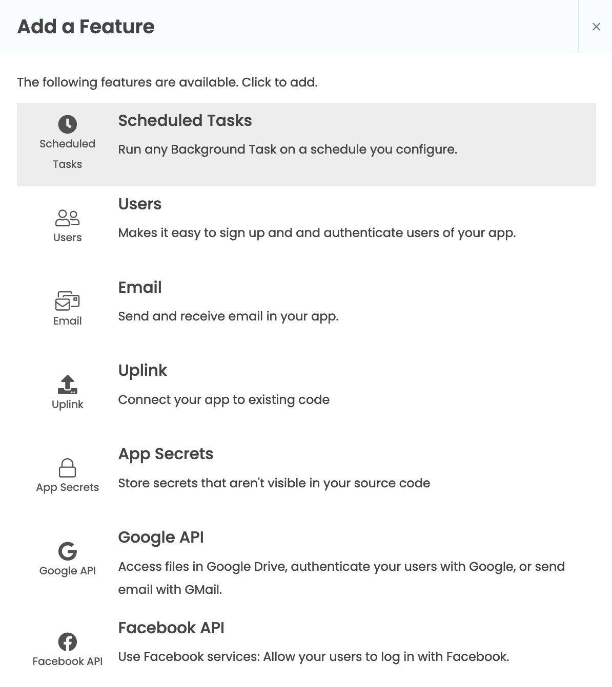 Services list with Scheduled Tasks Service highlighted