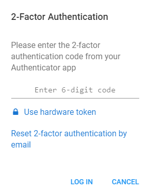 Two-Factor Authentication